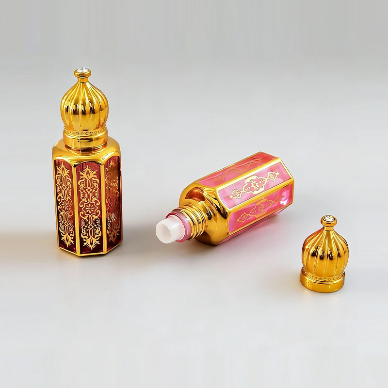 3 6 12ml电镀八角滚珠瓶 (3)