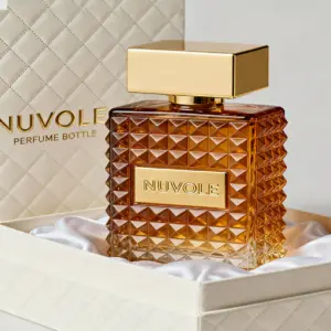 43-琥珀色纹理瓶，金方盖 司润 (6)