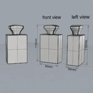 31-黑边抛光方瓶 joyce (1)
