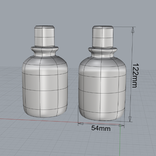 32-银色内层电镀棱台脖子 joyce (1)