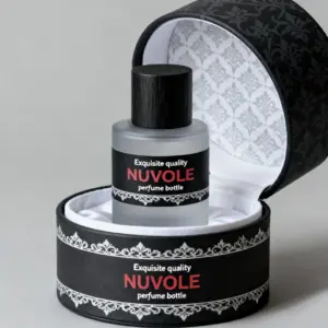 50-100ML灰色半透明圆柱黑圆柱木盖 司润(3)