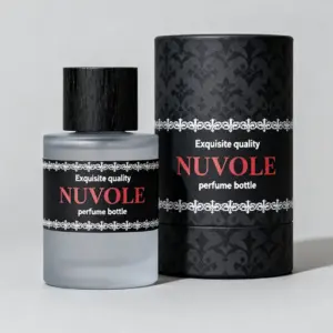 50-100ML灰色半透明圆柱黑圆柱木盖 司润(4)