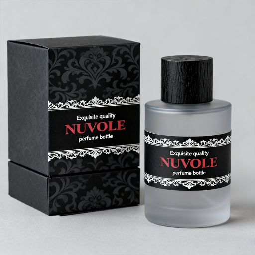 50-100ML灰色半透明圆柱黑圆柱木盖 司润(6)