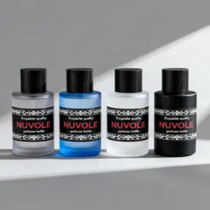 50-100ML灰色半透明圆柱黑圆柱木盖 司润(8)