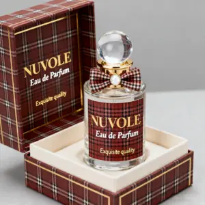 51-透明圆柱格纹贴纸蝴蝶结瓶 司润(5)