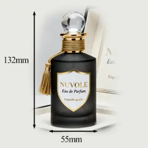 52-透明圆柱格纹贴纸流苏瓶 司润(7)