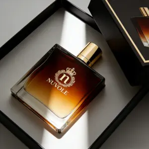 67-扁方瓶子琥珀棕渐变圆柱金盖（芳芳） (2)