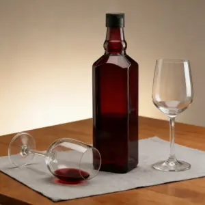 700ml 长方形葡萄酒瓶 (3)