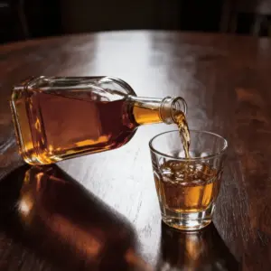 750ml 威士忌扁长洋酒瓶 (2)