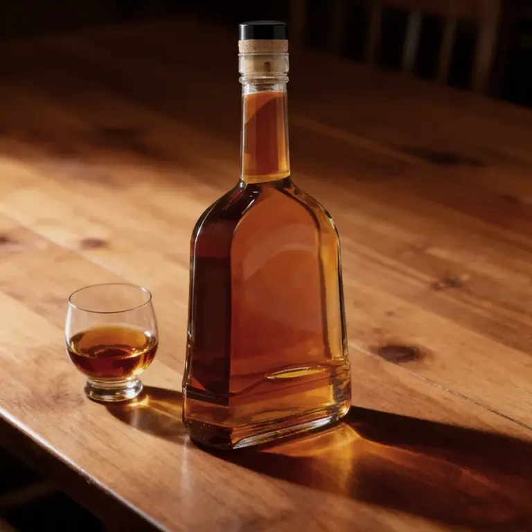 750ml 威士忌扁长洋酒瓶 (3)