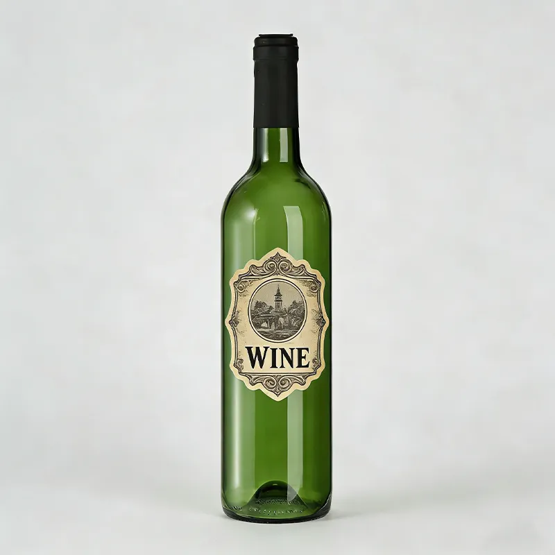 750ml 深绿葡萄酒瓶 (1)