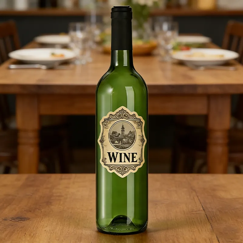 750ml 深绿葡萄酒瓶 (4)