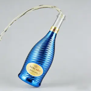 750ml 电镀蓝啤酒瓶 (4)