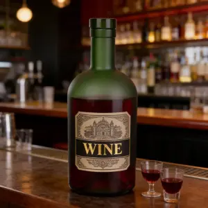 750ml 蒙砂深绿葡萄酒瓶 (2)