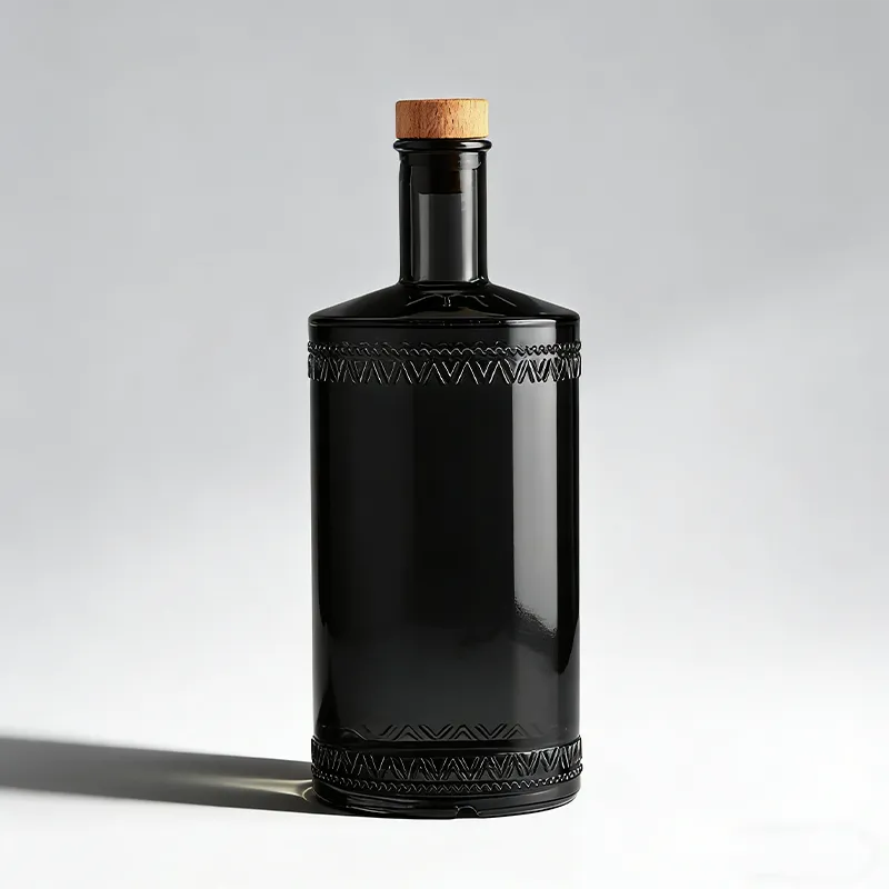 750ml 雕花洋酒瓶 (4)