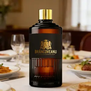 典雅竖条纹洋酒瓶500mlJoyce (4)