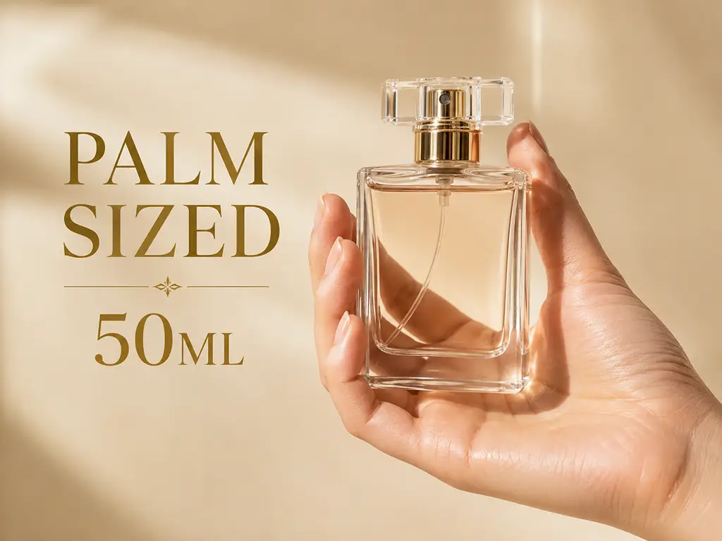 50ml Perfume Real Dimensions