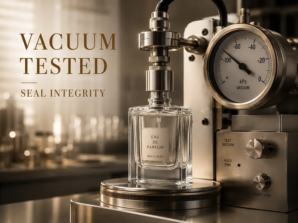 Vacuum testing check